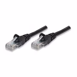 Techly ICOC CCA5U-005-BK, 0,5 m, Cat5e, U/UTP (UTP), RJ-45, RJ-45, Nero