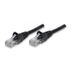 Techly ICOC CCA5U-030-BK cavo di rete Nero 3 m Cat5e U/UTP (UTP)