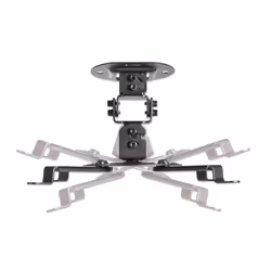 Manhattan 461184 supporto per proiettore Soffitto Nero - Vista aggiuntiva 8