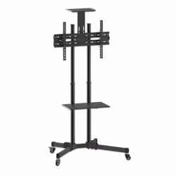 Manhattan 461238 Supporti a parete per TV 70" Pavimento Nero