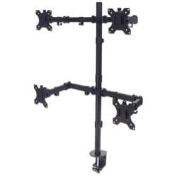 Manhattan 461566 Supporti a parete per TV 32" Scrivania Nero
