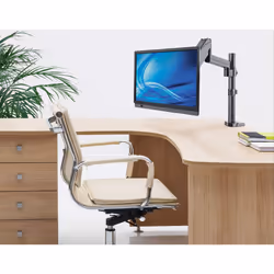 Manhattan 461580 Supporti a parete per TV 32" Scrivania Grigio - Vista aggiuntiva 7