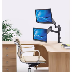 Manhattan 461597 Supporti a parete per TV 32" Scrivania Grigio - Vista aggiuntiva 6