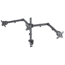 Manhattan 461658 Supporti a parete per TV 27" Scrivania Nero