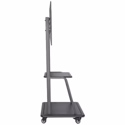 Manhattan 461665 Supporti a parete per TV 2,54 m (100") Pavimento Nero - Vista aggiuntiva 4