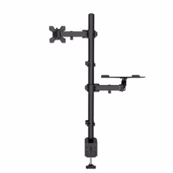 Manhattan 462136 Supporti a parete per TV 32" Scrivania Nero - Vista aggiuntiva 4