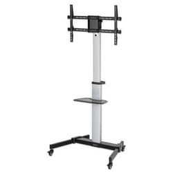 Manhattan 462327 Supporto TV a parete 2,18 m (86") Nero, Argento