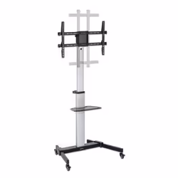 Manhattan 462327 Supporto TV a parete 2,18 m (86") Nero, Argento