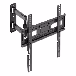 Manhattan 462419 Supporto TV a parete 55" Nero
