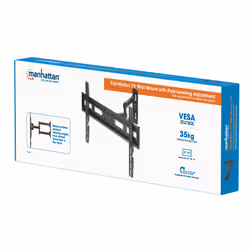 Manhattan 462426 Supporto TV a parete 70" Nero - Vista aggiuntiva 8