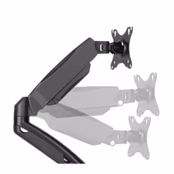 Manhattan 462501 Supporti a parete per TV 32" Scrivania Nero - Vista aggiuntiva 7