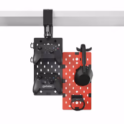 Manhattan 462518 supporto per personal communication Supporto passivo Controller per videogiochi, Auricolare Nero, Rosso - Vista aggiuntiva 6