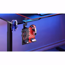 Manhattan 462518 supporto per personal communication Supporto passivo Controller per videogiochi, Auricolare Nero, Rosso - Vista aggiuntiva 8