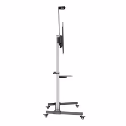 Manhattan 462563 Supporto TV a parete 2,54 m (100") Nero, Argento - Vista aggiuntiva 5