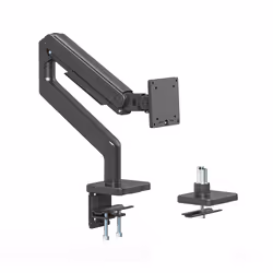 Manhattan 462570 Supporti a parete per TV 49" Scrivania Nero - Vista aggiuntiva 4