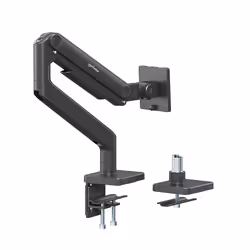 Manhattan 462570 Supporti a parete per TV 49" Scrivania Nero - Vista aggiuntiva 8