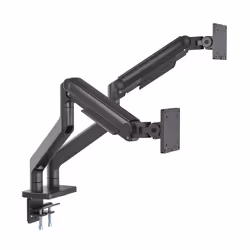 Manhattan 462587 Supporti a parete per TV 114,3 cm (45") Scrivania Nero - Vista aggiuntiva 4