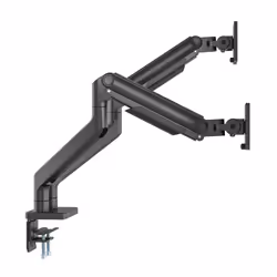 Manhattan 462587 Supporti a parete per TV 114,3 cm (45") Scrivania Nero - Vista aggiuntiva 7
