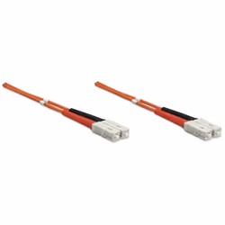 Intellinet 1.0m SC M/M cavo InfiniBand e in fibra ottica 1 m Arancione