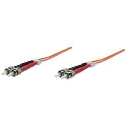 Intellinet 2.0m ST M/M cavo InfiniBand e in fibra ottica 2 m Arancione