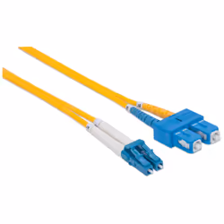 Intellinet 473972 cavo InfiniBand e in fibra ottica 2 m LC SC Giallo