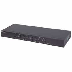 Intellinet 506496, 1600 x 900 Pixel, HD, Montaggio rack, 0,5 W, Nero