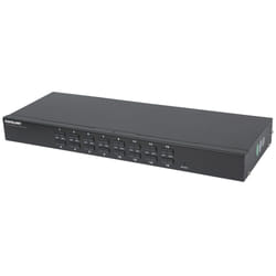 Intellinet 506496 switch per keyboard-video-mouse (kvm) Montaggio rack Nero