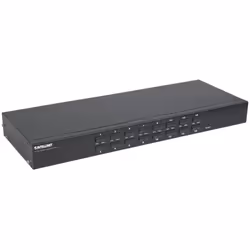 Intellinet 506496 switch per keyboard-video-mouse (kvm) Montaggio rack Nero