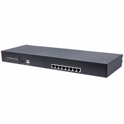 Intellinet 507882, Collegamento ethernet LAN, Nero