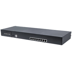 Intellinet 507882 switch per keyboard-video-mouse (kvm) Nero