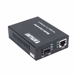 Intellinet 508193 convertitore multimediale di rete 10000 Mbit/s Nero - Vista aggiuntiva 4