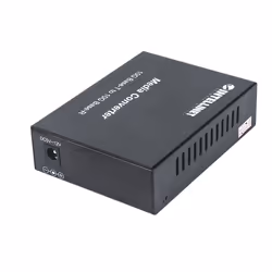 Intellinet 508193 convertitore multimediale di rete 10000 Mbit/s Nero - Vista aggiuntiva 7