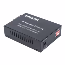 Intellinet 508209 convertitore multimediale di rete 1000 Mbit/s 1310 nm Modalità singola Nero - Vista aggiuntiva 8