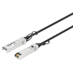 Intellinet 508438 cavo InfiniBand e in fibra ottica 3 m SFP+ Nero, Argento