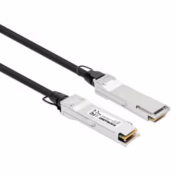Intellinet 508506 cavo InfiniBand e in fibra ottica 1 m QSFP+ Nero, Argento - Vista aggiuntiva 2