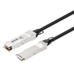 Intellinet 508513 cavo InfiniBand e in fibra ottica 2 m QSFP+ Nero, Argento