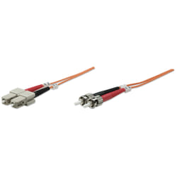 Intellinet ST/SC, 3m cavo InfiniBand e in fibra ottica Arancione