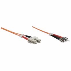 Intellinet ST/SC, 3m cavo InfiniBand e in fibra ottica Arancione