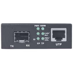 Intellinet 510493 convertitore multimediale di rete 1000 Mbit/s Nero - Vista aggiuntiva 6