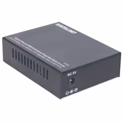 Intellinet 545068 convertitore multimediale di rete 1000 Mbit/s Modalità singola Nero - Vista aggiuntiva 5
