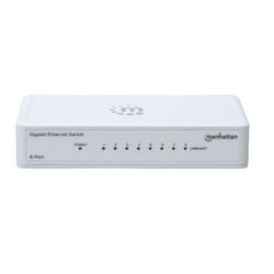 Manhattan 560702 switch di rete Gigabit Ethernet (10/100/1000) Bianco