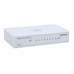 Manhattan 560702 switch di rete Gigabit Ethernet (10/100/1000) Bianco
