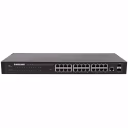 Intellinet 560917 switch di rete Gestito Gigabit Ethernet (10/100/1000) 1U Nero - Vista aggiuntiva 4