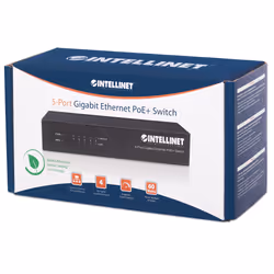 Intellinet 561228 switch di rete Non gestito Gigabit Ethernet (10/100/1000) Supporto Power over Ethernet (PoE) Nero - Vista aggiuntiva 6