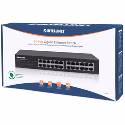 Intellinet 561273 switch di rete Gigabit Ethernet (10/100/1000) Nero - Vista aggiuntiva 6