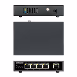 Intellinet 561839 switch di rete Gigabit Ethernet (10/100/1000) Supporto Power over Ethernet (PoE) Nero - Vista aggiuntiva 6