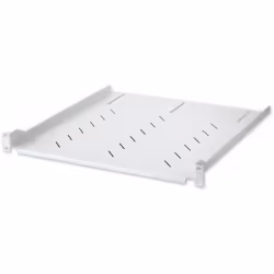 Techly I-CASE TRAY-6, Mensola regolabile, Grigio, 80 kg, 1U, IEC 297, ISO 9001, 48,3 cm (19")