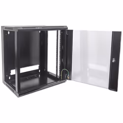 Intellinet 711777 rack 9U Da parete Nero - Vista aggiuntiva 7
