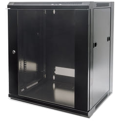 Intellinet 711883 rack 12U Da parete Nero