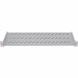 Intellinet 712200, Mensola per scaffale, Grigio, Acciaio, 25 kg, 1U, 48,3 cm (19")